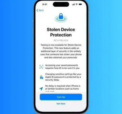 阿鲁科尔沁苹果授权维修店分享被盗设备保护功能开启方法