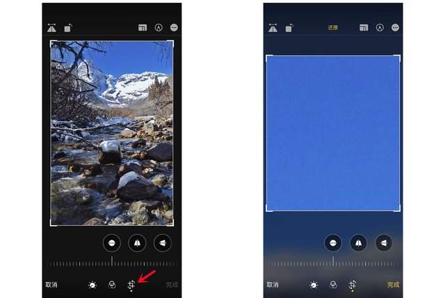 阿鲁科尔沁苹果手机维修分享iPhone手机如何使用裁剪功能隐藏照片 